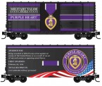 MTL 10100766 U.S Army Purple Hear Medaille Güterwagen 