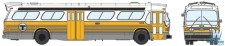 Rapido Trains 701011 GM New Look/Fishbowl Bus Boston MBTA 
