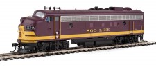 WalthersProto 49521 SOO Line Dieseloks FP7/F7B #2501AC 