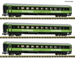 Fleischmann 6260086 Flixtrain Reisezugwagen-Set 3-tlg. Ep.6 