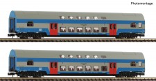 Fleischmann 6260093 CD Doppelstockwagen-Set 2-tlg. Ep.5/6 