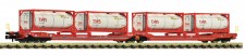 Fleischmann 6660054 ÖBB Doppel-Taschenwagen T3000e Ep.6 