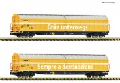 Fleischmann 6660155 Wascosa Schiebewandwagen-Set 2-tlg. Ep.6 