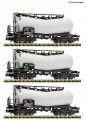 Fleischmann 6660170 ATR Rail Knickkesselwagen-Set 3-tlg. Ep. 