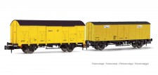Arnold HN6517 AZVI gedeckte Güterwagen 2-tlg Ep.5/6 