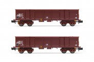 Arnold HN6532 DR offene Güterwagen-Set 2-tlg Ep.4 