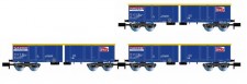 Arnold HN6602 SNCF Güterwagen-Set Eamnos 3-tlg. Ep.6 