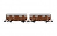 Arnold HN6715 FS ged. Güterwagen Gs Set 2tlg. Ep.4  