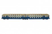 Rivarossi HR4372 DR 2-tlg. Doppelstockzug blau/hellgrau E 