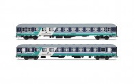 Rivarossi HR4376 FS Reisezugwagen-Set UIC-X XMPR Ep.5 
