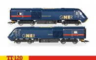 Hornby TT3047M GNER Class 43 HST Train Pack 43120 + 43