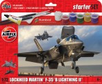 Airfix 55010 StarterSet Lockheed Martin F-35B Lightn 