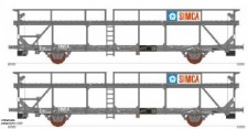 Makette 4439 SNCF Autotransportwagen-Set 2-tlg. Ep.4 