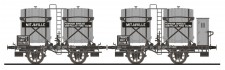 Makette 4514 SNCF Weinfasswagen-Set 2-tlg. Ep.3 