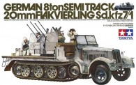 Tamiya 35050 Dt.Halbkette & Vierlingsflack  