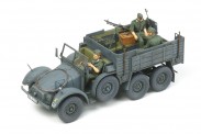 Tamiya 35317 Germ. 6x4 Truck Krupp Protze & Fig. 