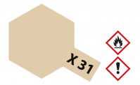 Tamiya 81031 X31 - Titanium-gold glänzend 23 ml 