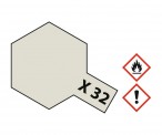 Tamiya 81032 X32 - Titanium-silber glänzend 23 ml 