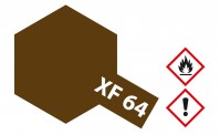 Tamiya 81364 XF64 - Rot-Braun matt 23ml 