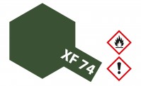 Tamiya 81774 XF74 Braunoliv matt(OlivDrab)10ml 