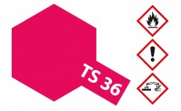 Tamiya 85036 TS36 - Spray Neon-Rot 100ml (gl)  