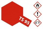 Tamiya 85095 TS95 - Spray Pure Metallic Red glänzend 