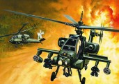 Italeri 0159 AH-64A Apache            