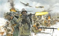 Italeri 6151 Figuren-Set Deutsche Infanterie (Winter) 