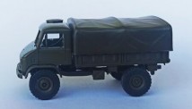 Armour87 211200994 Unimog S404 Pritsche/Plane, Stahlkabine 