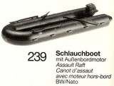 Armour87 221400142 Set 2x Schlauchboot mit Außenbordmotor 