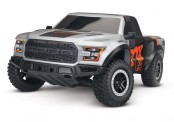 TRAXXAS TRX58094-8FOX SLVR Ford F-150 Raptor FOX 1/10 2WD Pic