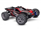 TRAXXAS TRX67164-4RED Rustler 4x4 BL-2S rot 1/10 Stadium-Truc
