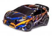 TRAXXAS TRX74276-4ORNG Ford Fiesta ST orange 1/10 Rally VXL RTR