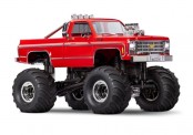 TRAXXAS TRX98064-1-RED TRAXXAS TRX-4MT Chevy K10 4x4 rot 1/18