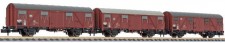 Liliput 260138 DB gedeckte Güterwagen-Set 3-tlg Ep.4 