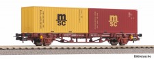 Piko 27750 FS Containertragwagen "MSC" Ep.5 