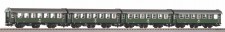 Piko 58268 DB Umbauwagen Set 4-tlg. 2.Kl. Ep.4 