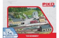 Piko 61923 Gebäude Set Bahnhof 5-teilig 