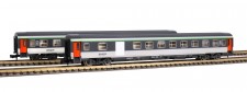 Piko 94504 SNCF Personenwg. "Corail" Set 2tlg. Ep.5 