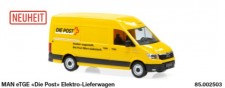 SwissLine 85.002503 MAN eTGE Die Post Elektro Lieferwagen 