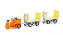 SwissLine 85.008703 Schlepper 3-Rad mit 2 Trolleys SBB 