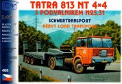 SDV model 466 Tatra 813 4x4 NT, Tieflader N25.31 