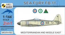 Mark 1 MKM144160 Hawker Sea Fury FB.11 'Med & ME' (2in1) 