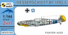 Mark 1 MKM144186 Bf 109G-6 'Fighter Aces' (2in1) 