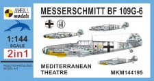 Mark 1 MKM144195 Bf 109G-6 Mediterranean Theatre (2in1) 