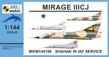 Mark 1 MKM144196 Mirage IIICJ Shahak in IAF Service 