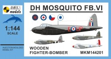 Mark 1 MKM144201 Mosquito FB.VI Wooden Fighter-Bomber 