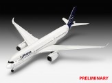 Revell 05612 GeschenkSet: Airbus A350-900 LH 100Years 