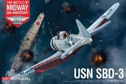 Academy 12345 USN SBD-3 The Battle of Midway  