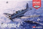 Academy 12350 USN SB2U-3 The Battle of Midway 